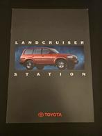 Brochure Toyota Landcruiser Station 1993, Ophalen of Verzenden, Zo goed als nieuw, Toyota