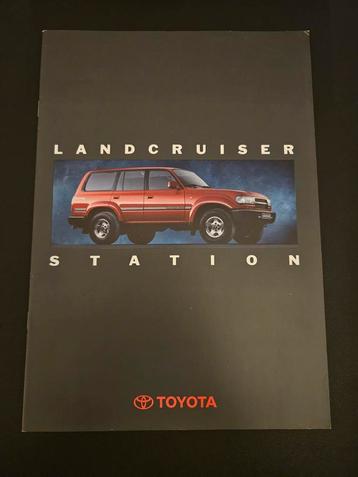 Brochure Toyota Landcruiser Station 1993 beschikbaar voor biedingen