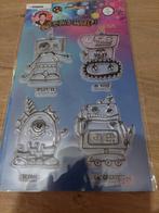 Art by Marlene Out of this world Big Bots, Ophalen, Nieuw, Clearstamp