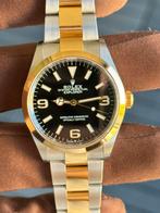 Rolex Explorer 36mm Rolesor (124273) ‘21 Full Set Mint!, Sieraden, Tassen en Uiterlijk, Horloges | Heren, Gebruikt, ., Polshorloge
