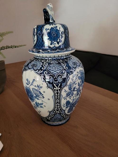 Vaas Royal Sphinx Maastricht Delftsblauw, Antiek en Kunst, Antiek | Vazen, Ophalen