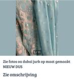 In Dubai op maat laten maken NEW! tuniek met broek en sjaal, Ophalen of Verzenden, Nieuw, Maat 36 (S), Blauw