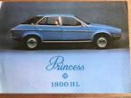 Autofolder Britisch Leyland Princess, Ophalen of Verzenden, Overige merken, Onbekend, Gelezen