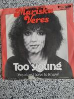 Single van Mariska Veres met Too Young uit 1977, Cd's en Dvd's, Verzenden, 1960 tot 1980, Gebruikt, Overige formaten