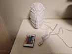 nieuwe spiderman led lamp met rgb kleuren, Ophalen of Verzenden, Nieuw, Kunststof, Minder dan 50 cm