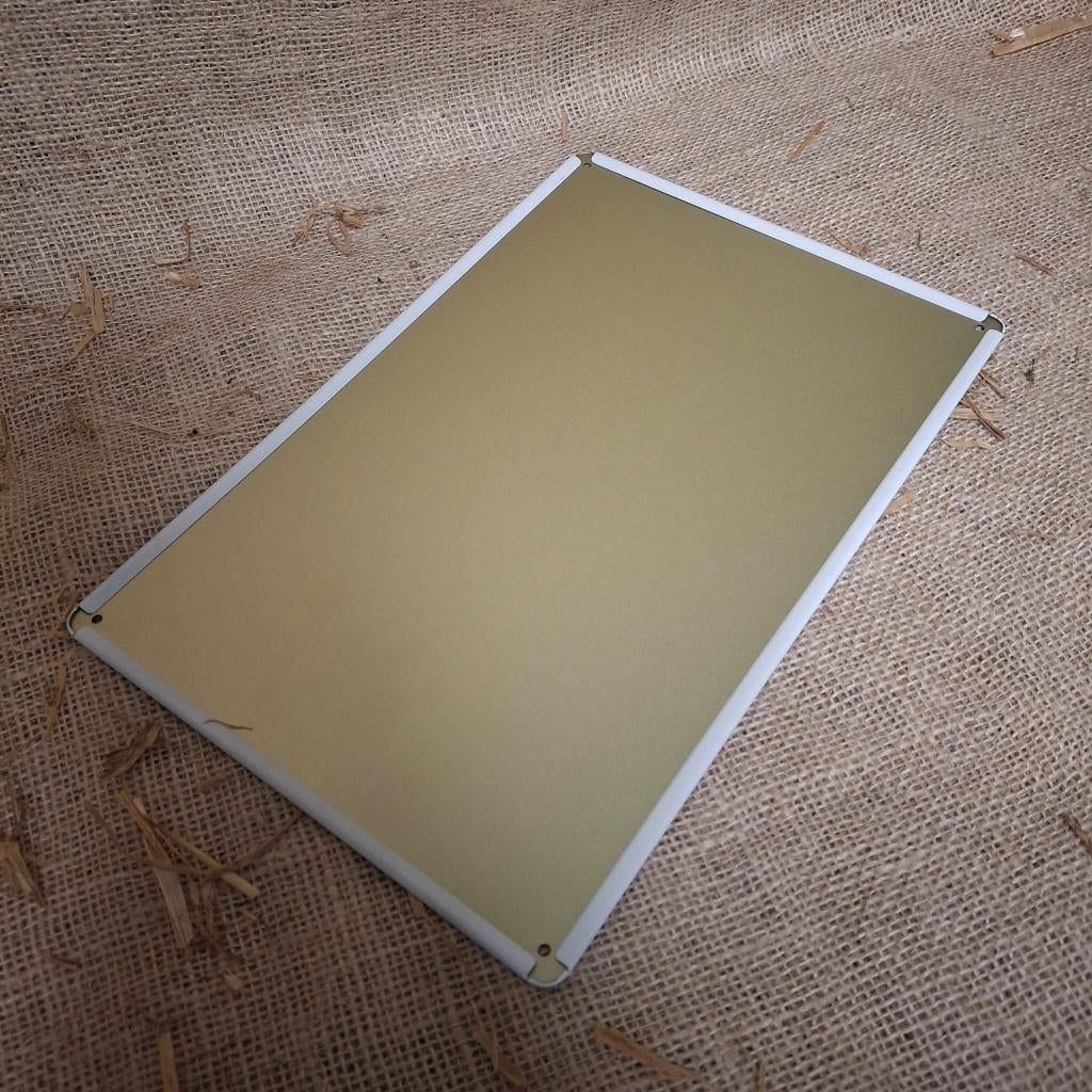 Boh Foi Toch Metalen wandplaat / wandbord, Metaal, Nieuw, Ophalen of Verzenden, Reclamebord