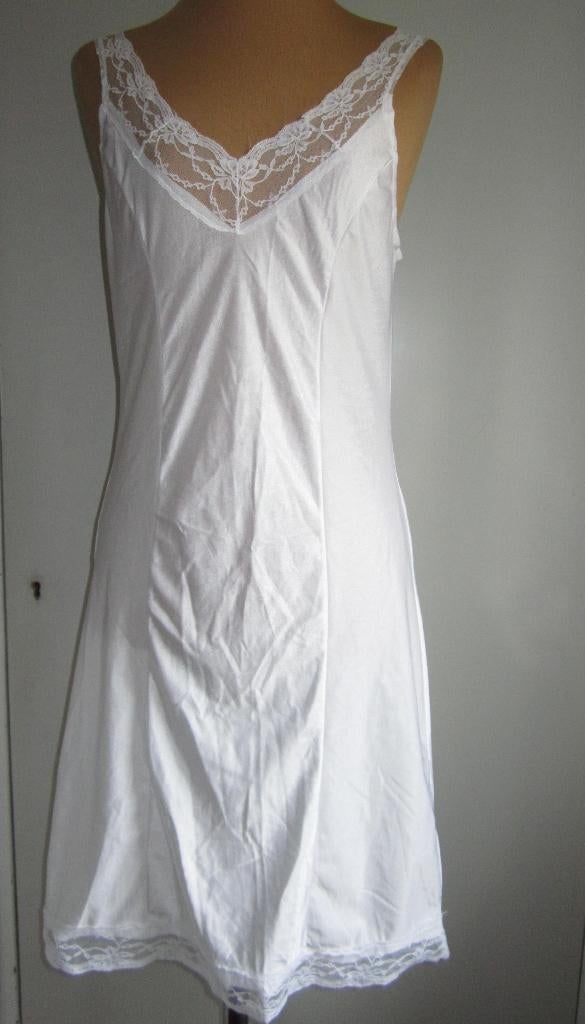 onderjurk maat  XXL, Kleding | Dames, Ondergoed en Lingerie, Overige typen, Wit, Verzenden