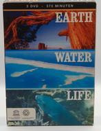 Earth Water Life - 3 DVD Boxset - Natuur Documentaire, Cd's en Dvd's, Dvd's | Documentaire en Educatief, Gebruikt, Alle leeftijden