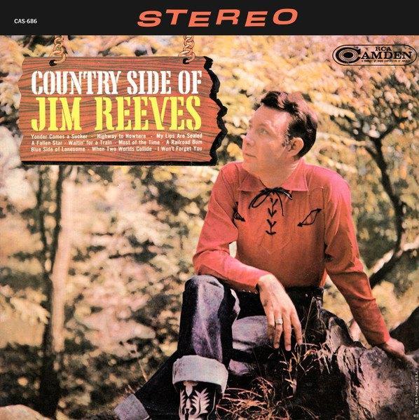 Jim Reeves ‎– The Country Side Of Jim Reeves, Cd's en Dvd's, Vinyl | Pop, Gebruikt, 1960 tot 1980, Overige formaten, Ophalen of Verzenden