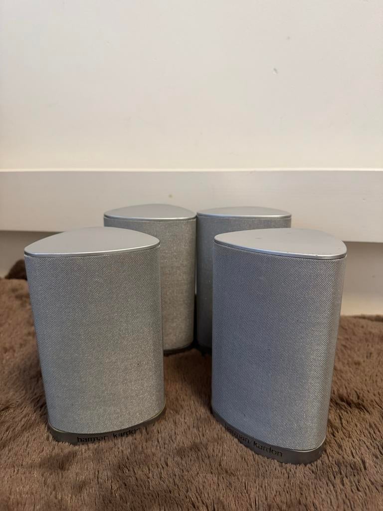 Harman Kardon speakers, Audio, Tv en Foto, Luidsprekers, Ophalen of Verzenden, Gebruikt, Front, Rear of Stereo speakers, Overige merken