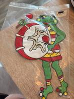 Leuke kikker patch met trommel - OET.GR.TROM, Ophalen of Verzenden, Nieuw