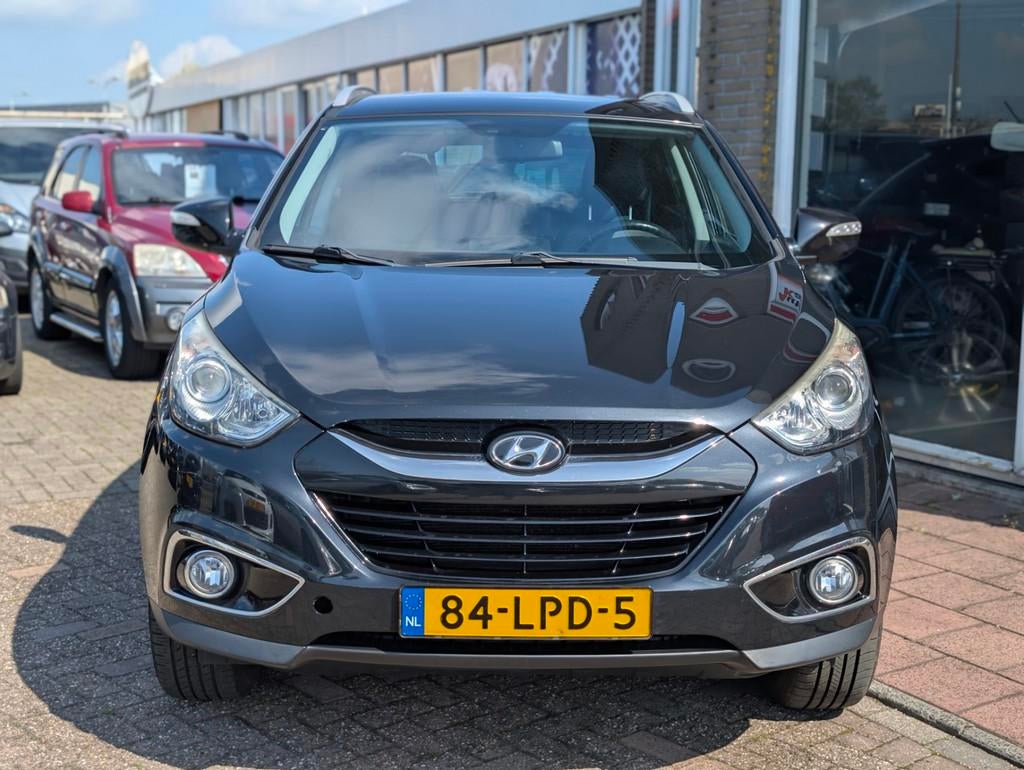 Hyundai Ix35 2.0i Style - Leer - Clima - Trekhaak -, Gebruikt, 4 cilinders, Leder en Stof, Origineel Nederlands