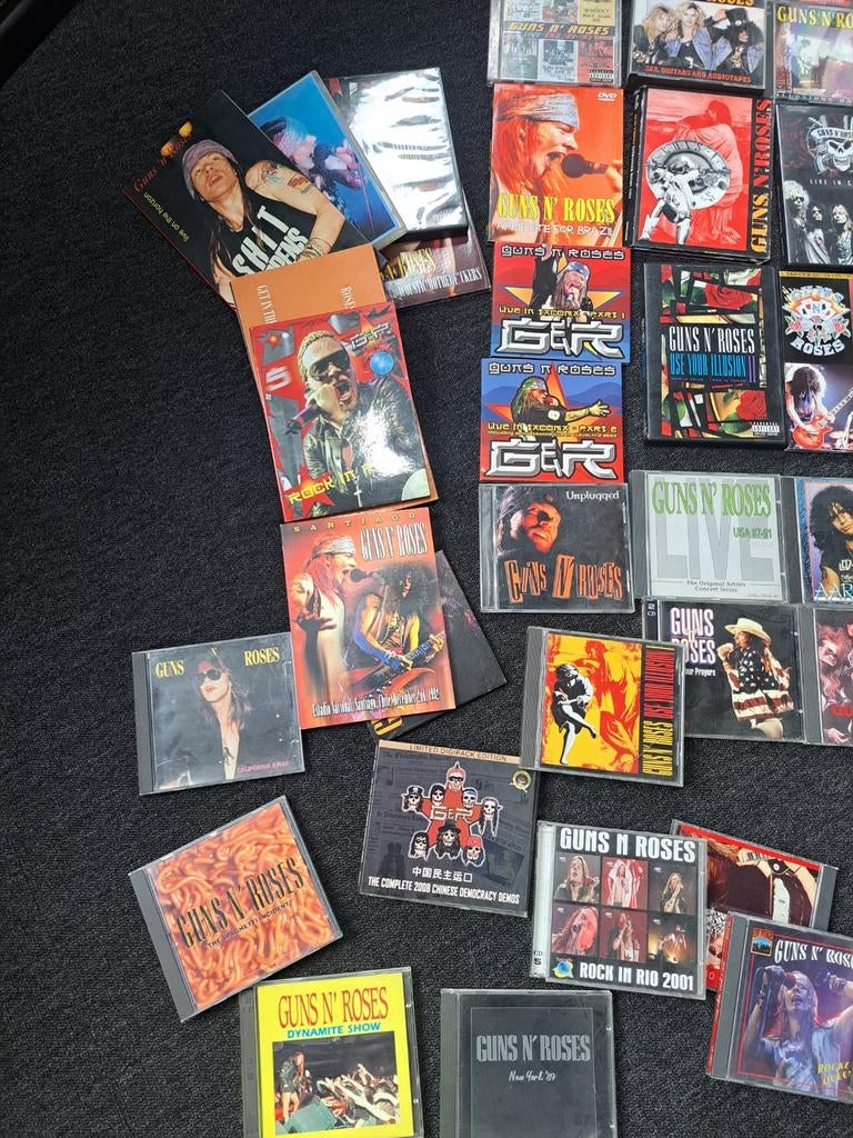 Guns n roses bootleg collectie. Cd en dvd, Alle leeftijden, Ophalen, Zo goed als nieuw, Stand-up of Theatershow