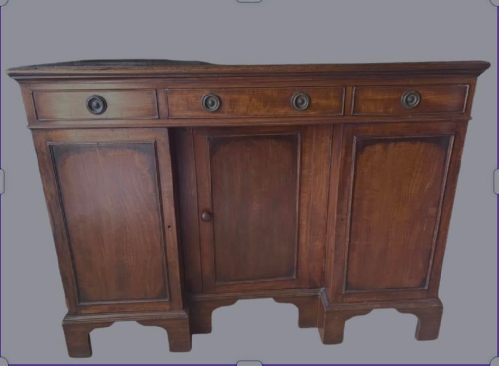 Antieke kast mahonie, Ophalen