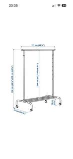 Kledingrek, Ophalen of Verzenden, Zo goed als nieuw