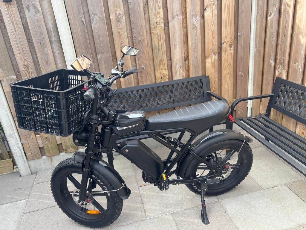 Fatbike H9 inclusief accesoires, Fietsen en Brommers, Elektrische fietsen, 59 cm of meer, Ophalen of Verzenden, Zo goed als nieuw