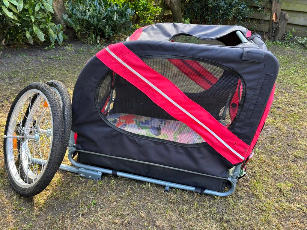 Honden fietskar, Fietsen en Brommers, Ophalen, Zo goed als nieuw, Hondenkar