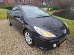 Peugeot 307 CC 2.0-16V Cabrio Nieuwe APK, Auto's, Peugeot, 4 cilinders, Cabriolet, 4 stoelen, Zwart