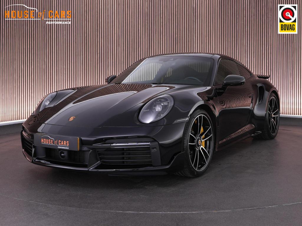 Porsche 911 Turbo S 3.8 650pk |dealer onderhouden|Aero-pakke, Auto's, Automaat, Gebruikt, 4 stoelen, Zwart