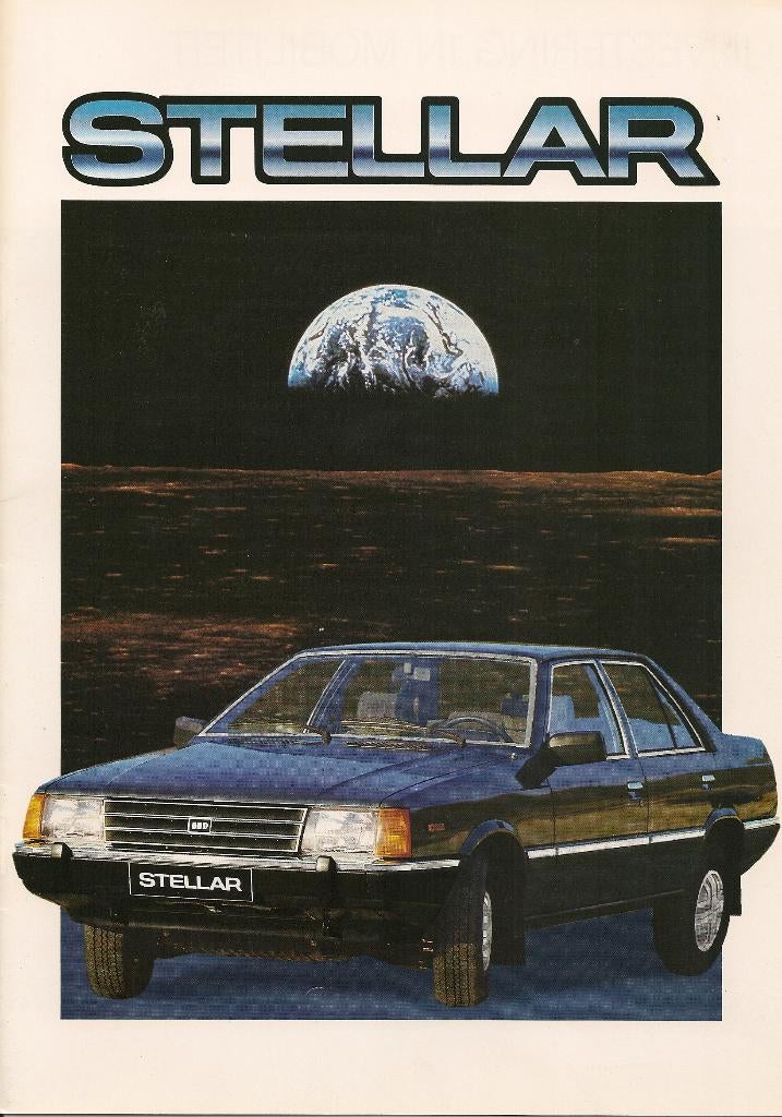 Folder Hyundai Stellar, 1983, Ophalen of Verzenden, Nieuw, Overige merken
