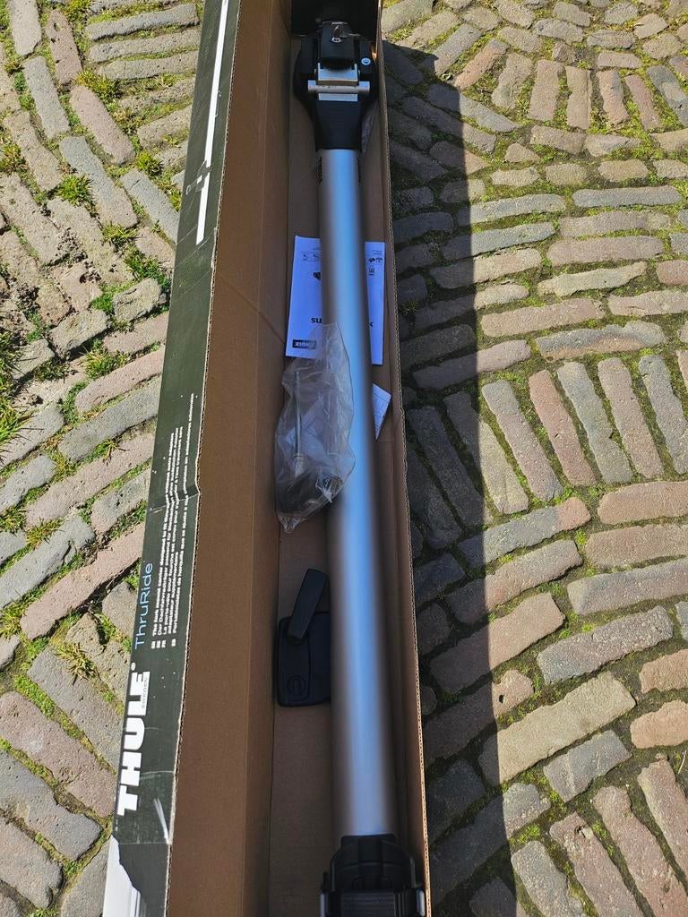 Thule ThruRide 565 fietsendrager., Auto diversen, Ophalen of Verzenden, 1 fiets, Gebruikt, Dakdrager