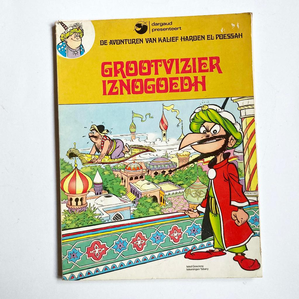 Grootvizier Iznogoedh - De avonturen van Kalief Haroen, Boeken, Stripboeken, Gelezen, Eén stripboek, Ophalen of Verzenden