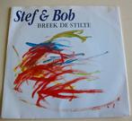 Stef Bos   Breek de stilte, 7 inch, Single, Ophalen of Verzenden, Zo goed als nieuw