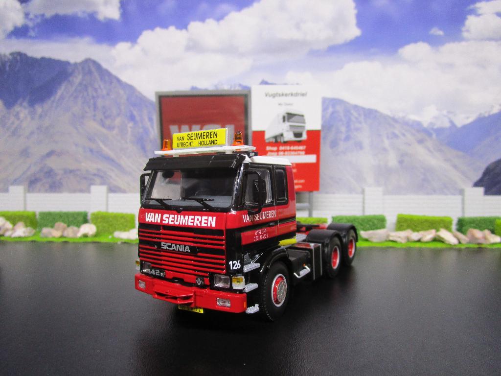 Wsi 410309 Mammoet & Van Seumeren. Scania 142 V8 6x4, Ophalen, Nieuw, Bus of Vrachtwagen, Wsi