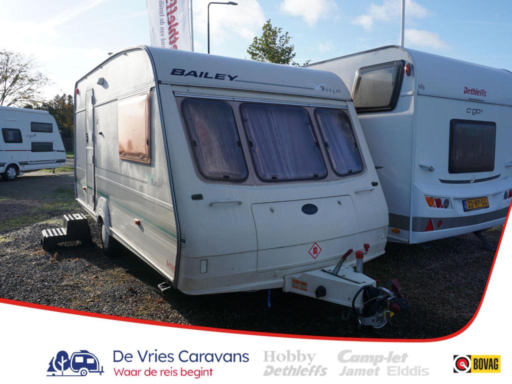 Bailey Ranger 4502 Enkele bedden,voortent,, Caravans en Kamperen, Standaardzit, Tot en met 2, Bedrijf, 750 - 1000 kg