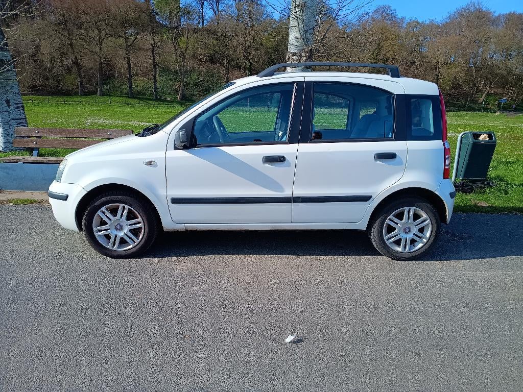 Fiat Panda 1.2 44KW 60PK 2008 Wit, Auto's, Fiat, Voorwielaandrijving, Stof, Wit, Origineel Nederlands