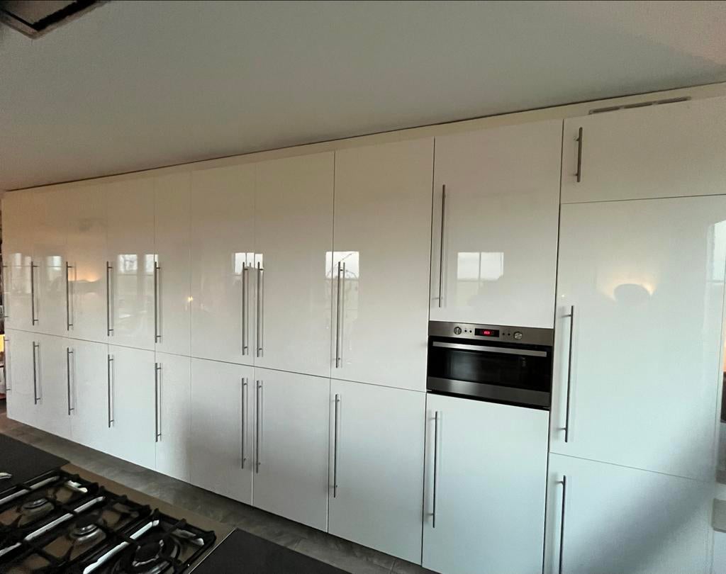 IKEA Keukenkasten Fronten Hoogglans Wit (Zonder Scharnieren), Ophalen, 50 tot 100 cm, Zo goed als nieuw, Minder dan 25 cm
