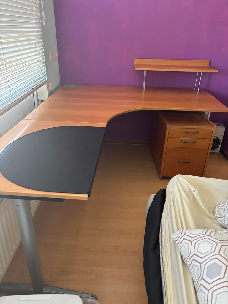 Bureau Ikea Effektiv, Ophalen, Gebruikt, Hoekbureau, IKEA