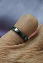 Bandring Hematiet Ø 17½ mm, Sieraden, Tassen en Uiterlijk, Ringen, Verzenden, Zwart, Nieuw, 17 tot 18