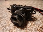 Canon EOS M3 met 15-45mm lens, Audio, Tv en Foto, Fotocamera's Digitaal, Spiegelreflex, Canon, Ophalen of Verzenden, Zo goed als nieuw