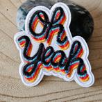Strijk embleem Iron on Patch applicatie OH Yeah