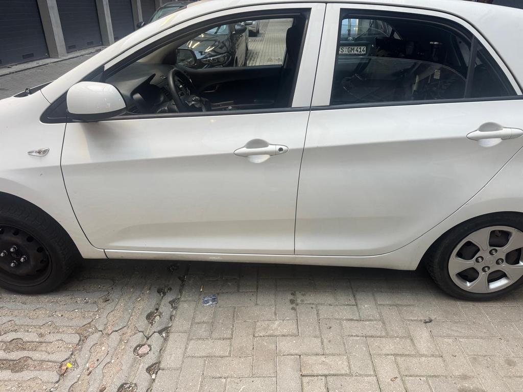 Kia Picanto 1.0 Cvvt 5-DRS 2012 Wit, Voorwielaandrijving, 400 kg, Wit, Origineel Nederlands