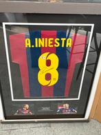 Ingelijst gesigneerd Andrés Iniesta Barcelona shirt 2014/15, Sport en Fitness, Voetbal, Ophalen of Verzenden, Nieuw, Shirt
