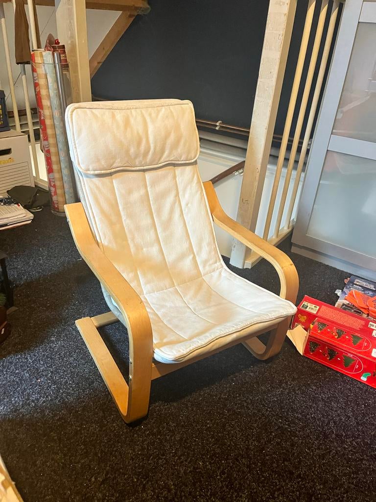 IKEA kinderstoel, Huis en Inrichting, Stoelen, Ophalen, Gebruikt, Wit, Eén