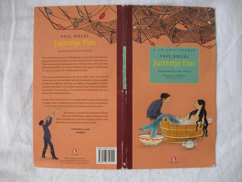 Paul Biegel - Juttertje Tim (3 CD), Ophalen of Verzenden, Paul Biegel, Cd