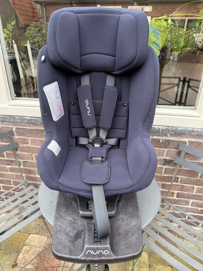 Nuna Rebl Plus autostoel 360 graden draaibaar ISOFIX, Gebruikt, 0 t/m 18 kg, Verstelbare rugleuning, Isofix