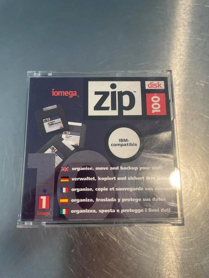 Iomega Zip 100MB Disk - Vintage PC Opslag, Computers en Software, Overige Computers en Software, Zo goed als nieuw, Ophalen of Verzenden