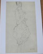 Gustav Klimt - studie voor Die Tänzerin - 1916 - nieuw, Verzenden, 1980 tot heden, Ongelopen, Overige thema's