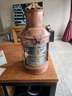 Koperen scheepslamp, Ophalen of Verzenden