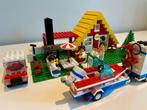 Lego Legoland 6388 vakantiehuisje met camper en speedboot, Ophalen of Verzenden, Gebruikt, Complete set, Lego