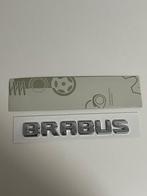 Brabus embleem mercedes benz zwart / chroom, Ophalen of Verzenden