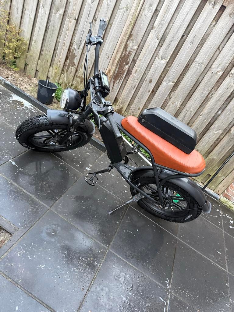 Fatbike v8 met dubbele accu - Zo goed als nieuw!, Fietsen en Brommers, Elektrische fietsen, Overige merken, Ophalen of Verzenden