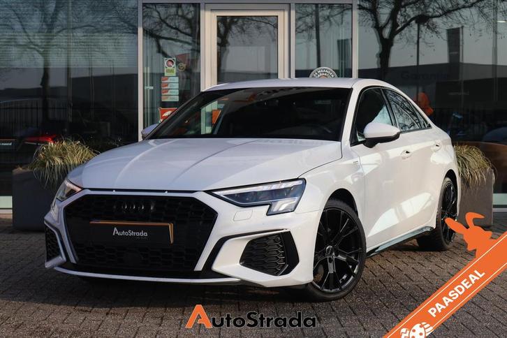 Audi A3 Limousine 30 S-Line TFSI 110pk | Virtual | Navigatie, Auto's, Audi, Bedrijf, Te koop, A3, ABS, Airbags, Airconditioning
