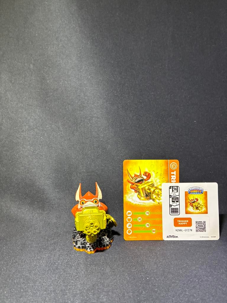 Skylanders Giants Trigger Happy, Spelcomputers en Games, Games | Overige, Zo goed als nieuw, Avontuur en Actie, 2 spelers, Vanaf 7 jaar
