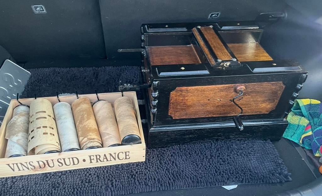 Orgeltje, Ophalen, Gebruikt