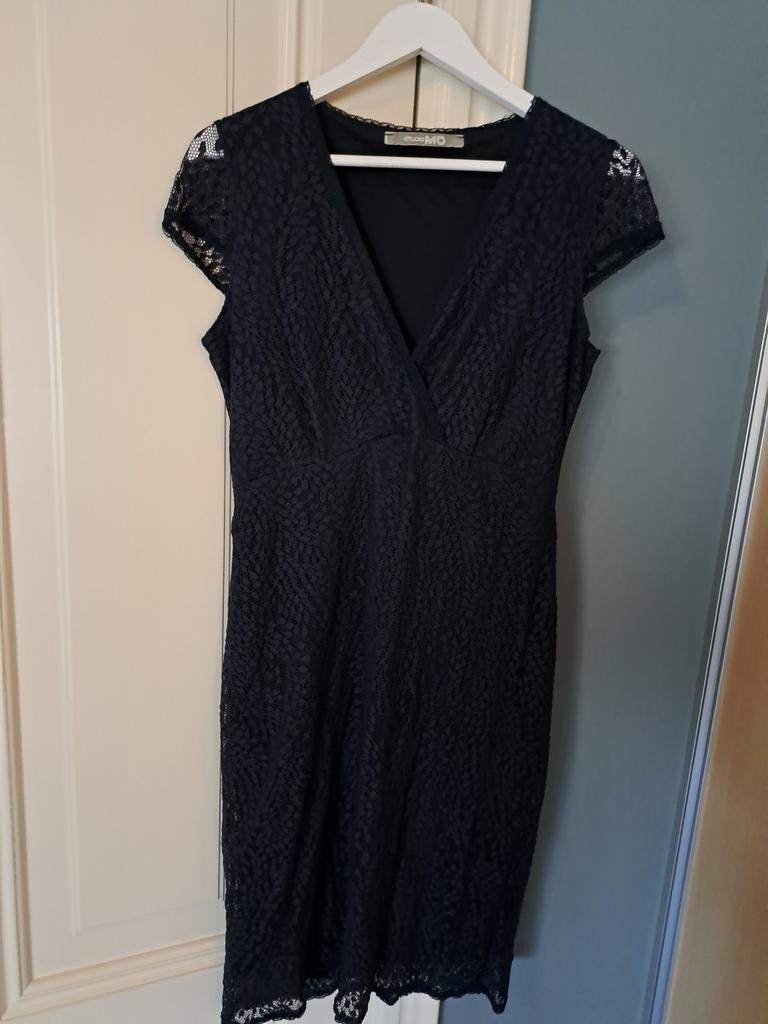 STUDIO MO DONKER BLAUW JURKJEMAAT 42, Kleding | Dames, Maat 42/44 (L), Zo goed als nieuw, Boven de knie, Verzenden
